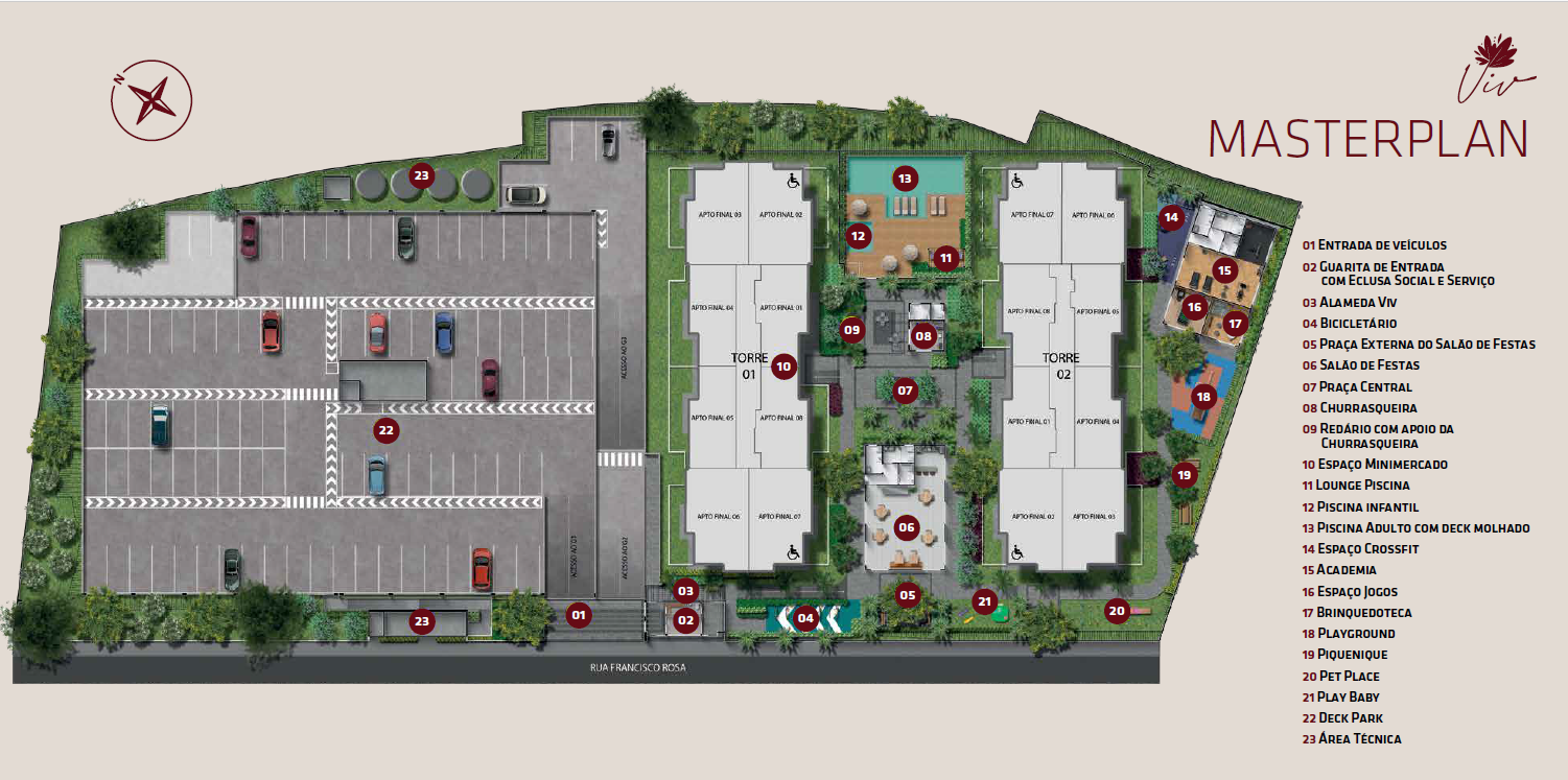 Planta Master do Empreendimento